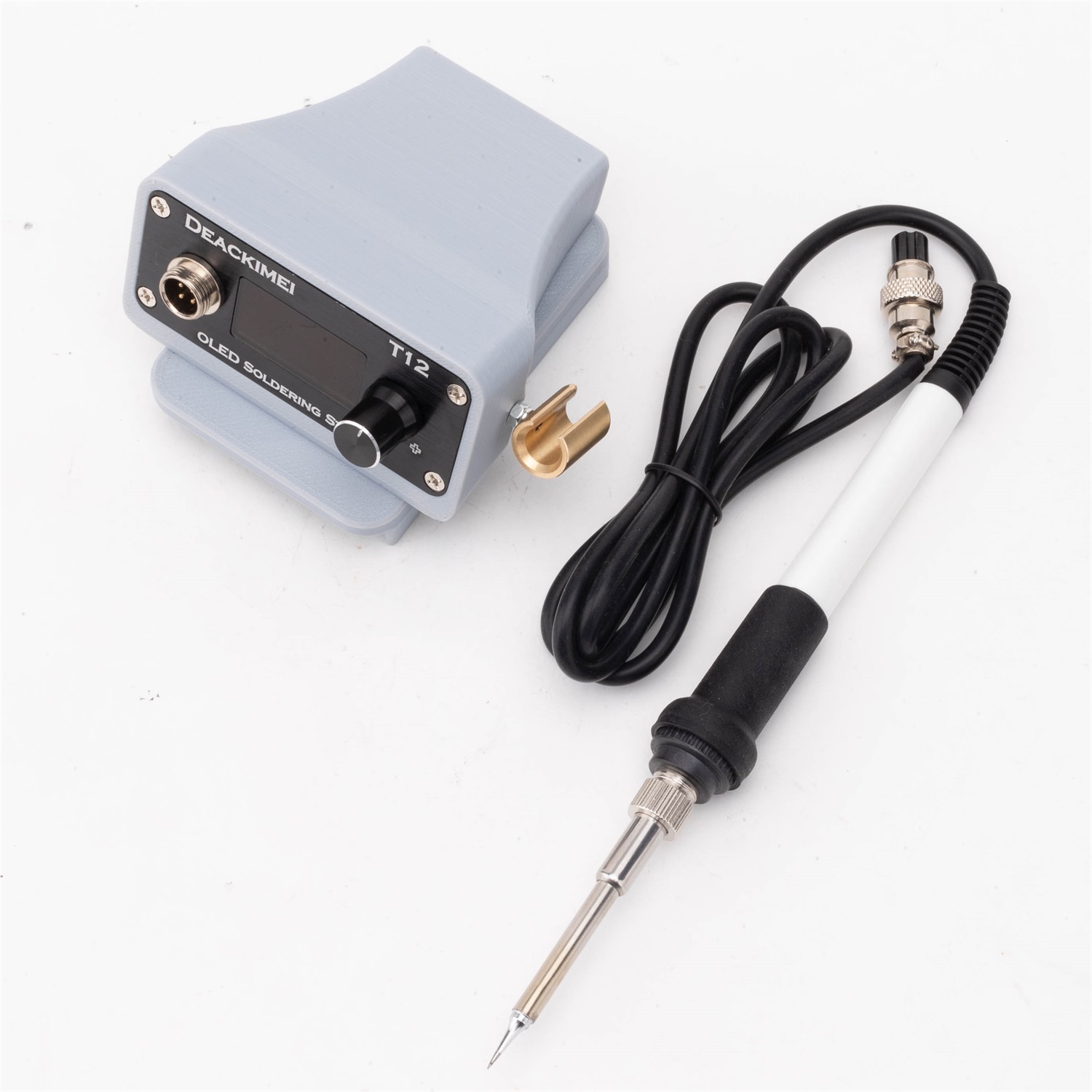 T12 Soldering Station Oled - Stacja lutownicza/lutownica do akumulatorów Greenworks 24V,