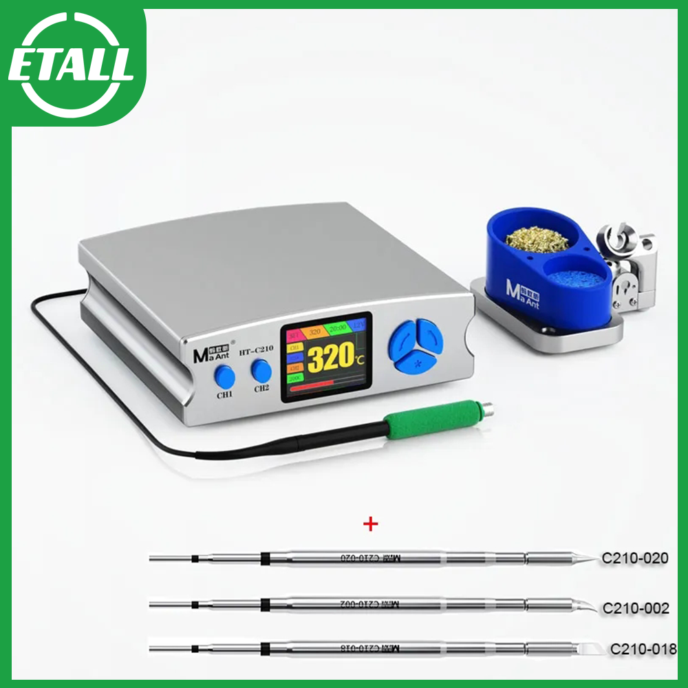 Stacja lutowania precyzyjnego  – C210 Precision Soldering Station recenzja i cena