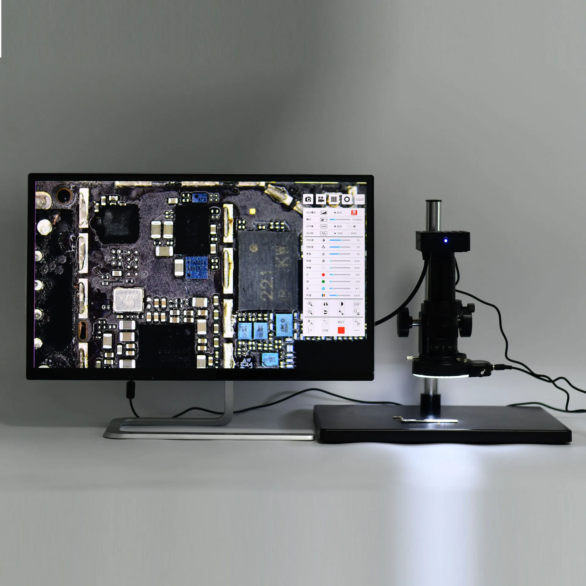 Kamera mikroskopowa przemysłow – 4K Microscope Camera Sony Sensor recenzja i cena