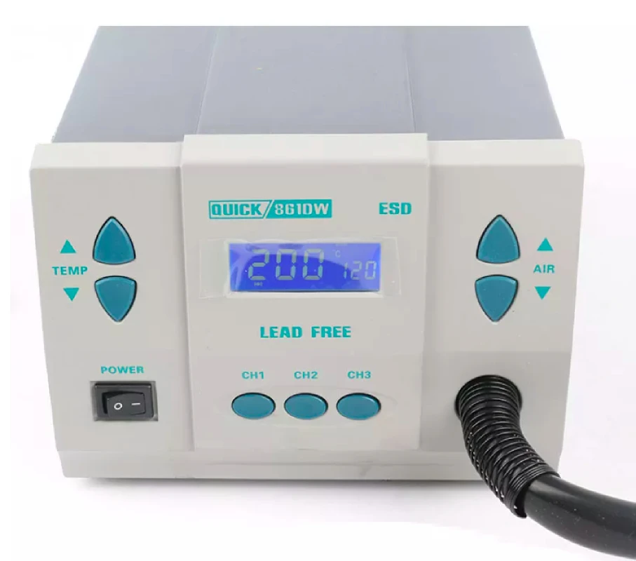 Szybka, 100% oryginalna, wysok – Hot Air Rework Station 861Dw recenzja i cena