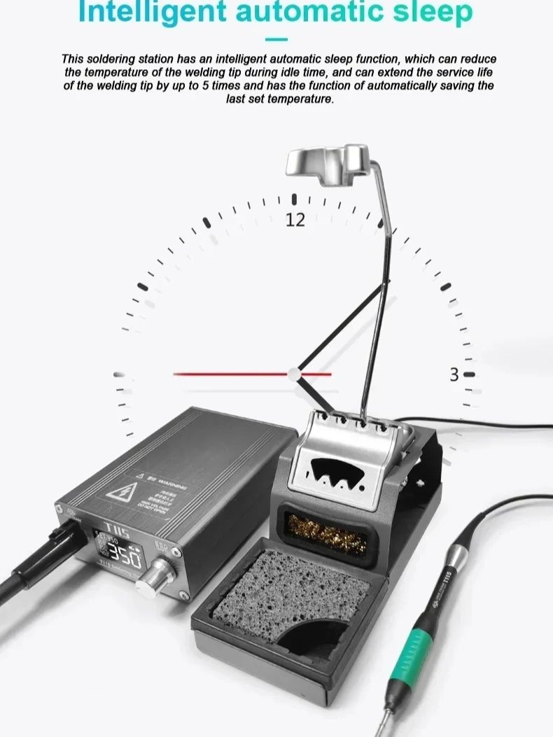 Stacja lutownicza OSS T115 Mic – C115 Nano Soldering Iron Station recenzja i cena