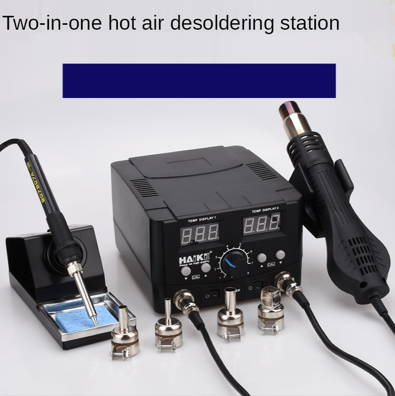 2 w 1 750W Led cyfrowa stacja  – 2 In 1 Soldering Rework Station 750W recenzja i cena