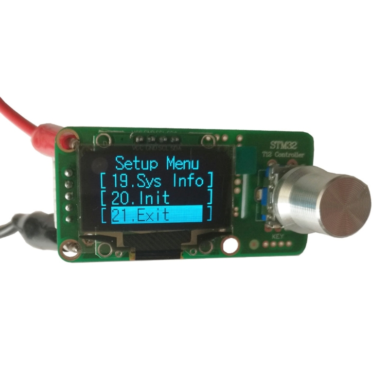 T12 cyfrowa stacja lutownicza  – T12 Soldering Station Oled recenzja i cena