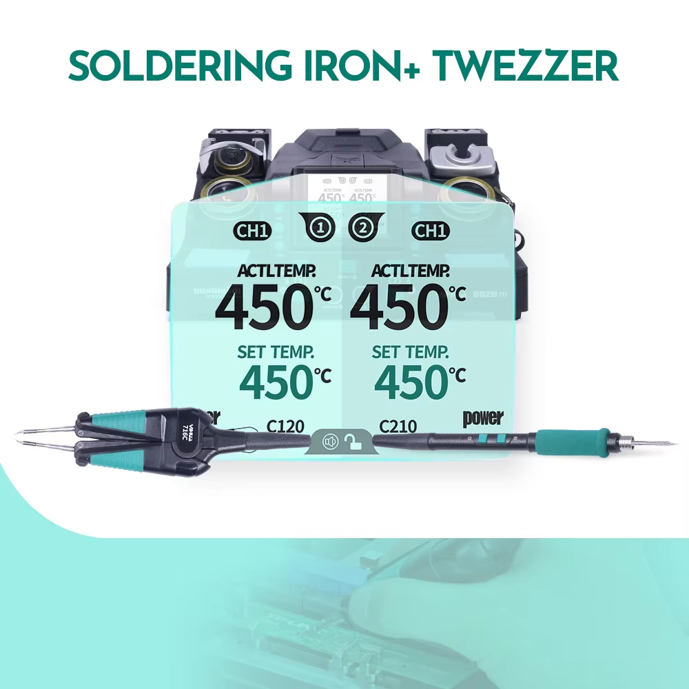 Stacja lutownicza do naprawy k – C210 Precision Soldering Station recenzja i cena