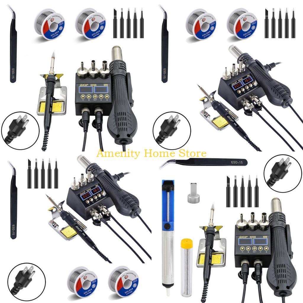 F26C 2 w 1 lutownica Stacja sp – 2 In 1 Soldering Rework Station 750W recenzja i cena